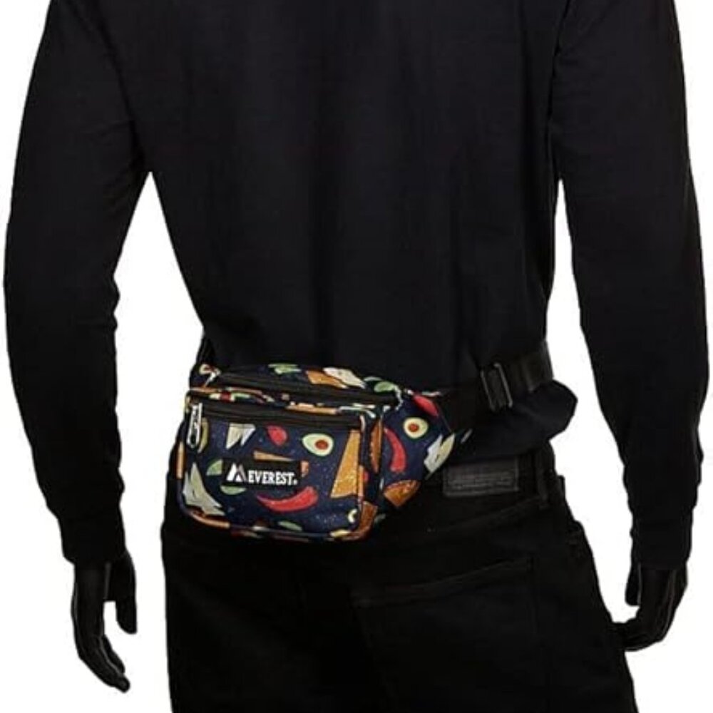 Everest Taco Print Waist Pack / Fanny Pack - Picture 3 of 6